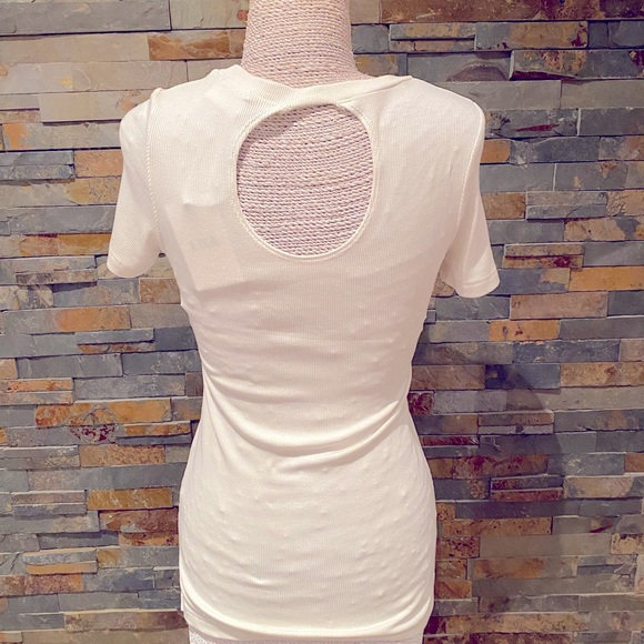 LNA Clothing Ribbed T Shirt Top. multiple sizes - Picture 2 of 6